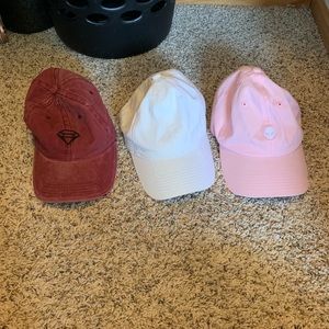3 hats